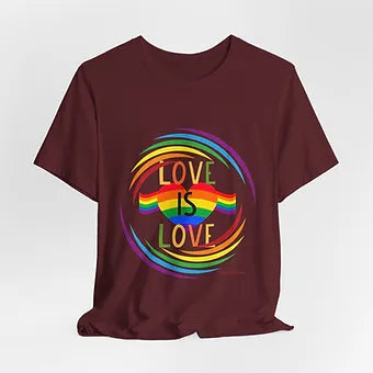 Love is Love Unisex Jersey Short Sleeve Tee