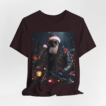Motorcylce Santa Zaddy Unisex Jersey Short Sleeve Tee