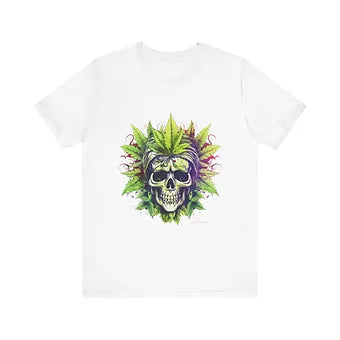 Botanical Skeleton Unisex Jersey Short Sleeve Tee