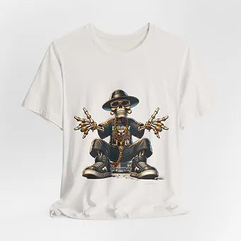 Alley Skeleton Unisex Jersey Short Sleeve Tee