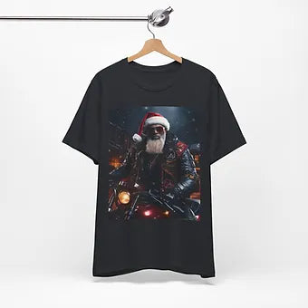 Motorcylce Santa Zaddy Unisex Jersey Short Sleeve Tee