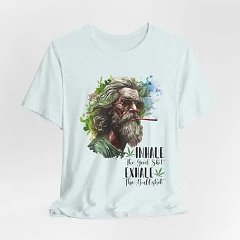 Inhale the good Unisex Jersey Short Sleeve Tee