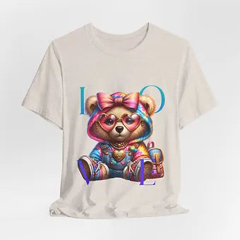LOVE BEAR Unisex Jersey Short Sleeve Tee