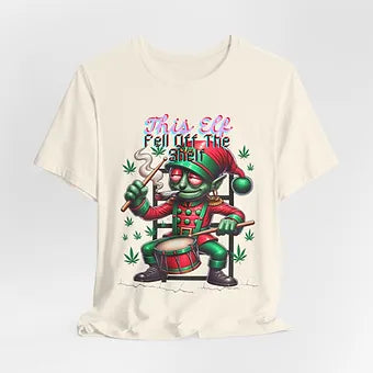 Elf Fell off the Shelf Unisex Jersey Short Sleeve Tee