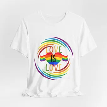 Love is Love Unisex Jersey Short Sleeve Tee
