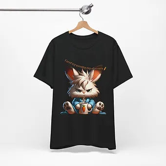 Grumpy Bunny Unisex Jersey Short Sleeve Tee