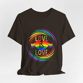 Love is Love Unisex Jersey Short Sleeve Tee