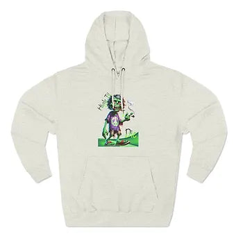 High Til I Die Three-Panel Fleece Hoodie