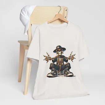 Alley Skeleton Unisex Jersey Short Sleeve Tee