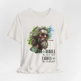 Inhale the good Unisex Jersey Short Sleeve Tee