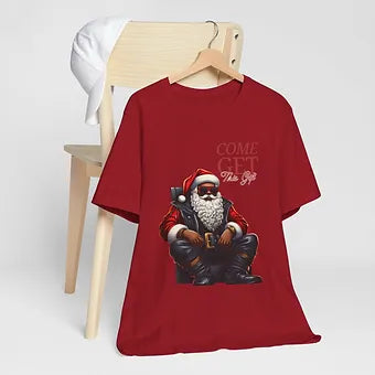 Santa Gift Unisex Jersey Short Sleeve Tee