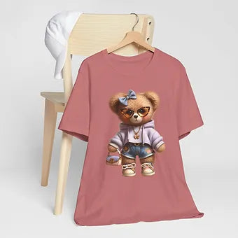 Bear Kimora Unisex Jersey Short Sleeve Tee