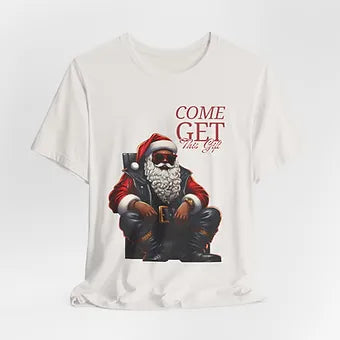 Santa Gift Unisex Jersey Short Sleeve Tee