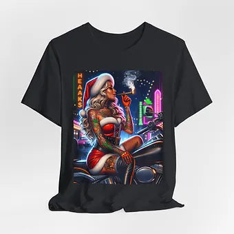 Motor Bike Temptress Unisex Jersey Short Sleeve Tee