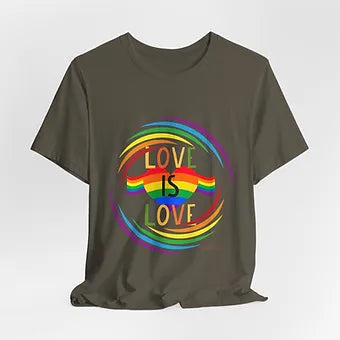 Love is Love Unisex Jersey Short Sleeve Tee