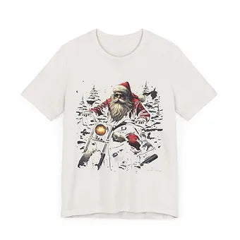Mountain Santa Unisex Jersey Short Sleeve Tee