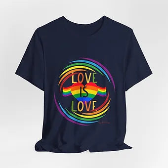 Love is Love Unisex Jersey Short Sleeve Tee