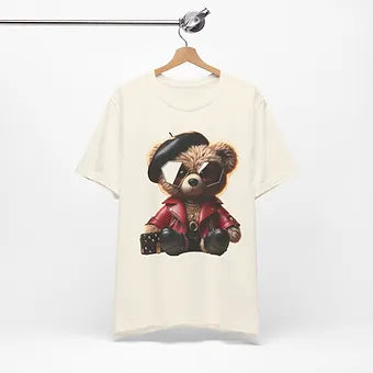 Professor Bear Artist Unisex Jersey Short Sleeve Tee