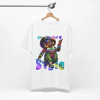 Stepping Out Unisex Jersey Short Sleeve Tee