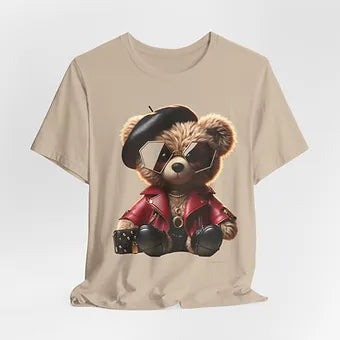 Professor Bear Artist Unisex Jersey Short Sleeve Tee