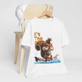 Grumpy Squirrel Unisex Jersey Short Sleeve Tee