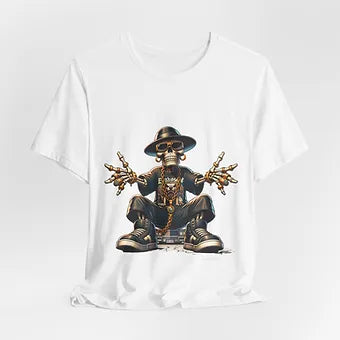 Alley Skeleton Unisex Jersey Short Sleeve Tee