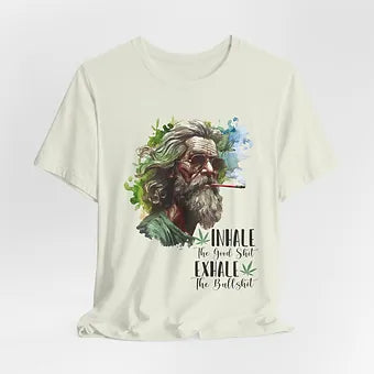 Inhale the good Unisex Jersey Short Sleeve Tee