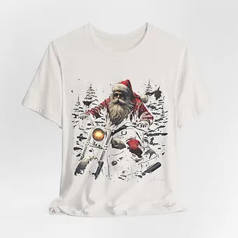 Mountain Santa Unisex Jersey Short Sleeve Tee