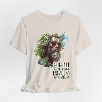 Inhale the good Unisex Jersey Short Sleeve Tee