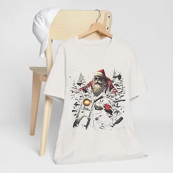 Mountain Santa Unisex Jersey Short Sleeve Tee