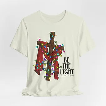 Be The Light Unisex Jersey Short Sleeve Tee