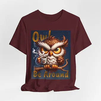 Night Owl Unisex Jersey Short Sleeve Tee