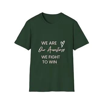 We are our ancestors Unisex Jersey Short Sleeve Tee