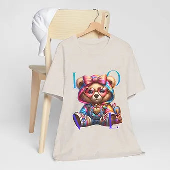 LOVE BEAR Unisex Jersey Short Sleeve Tee
