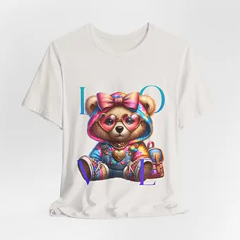 LOVE BEAR Unisex Jersey Short Sleeve Tee