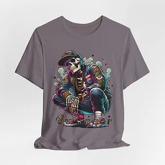 Swagger Skeleton Unisex Jersey Short Sleeve Tee