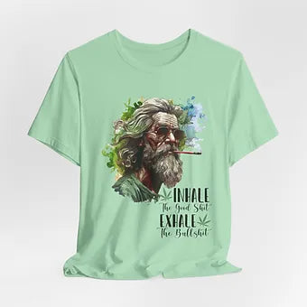 Inhale the good Unisex Jersey Short Sleeve Tee