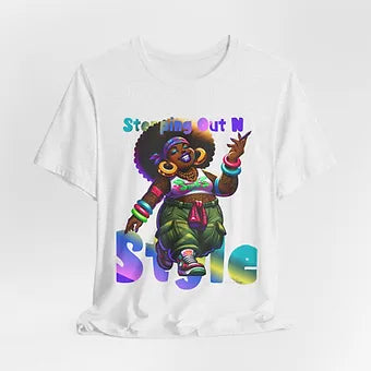 Stepping Out Unisex Jersey Short Sleeve Tee