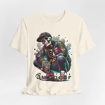 Swagger Skeleton Unisex Jersey Short Sleeve Tee