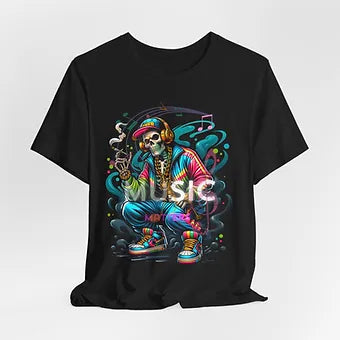 Music Matters Skeleton Unisex Jersey Short Sleeve Tee