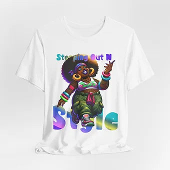 Stepping Out Unisex Jersey Short Sleeve Tee