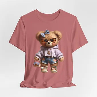 Bear Kimora Unisex Jersey Short Sleeve Tee