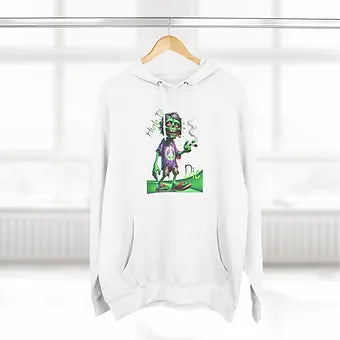 High Til I Die Three-Panel Fleece Hoodie
