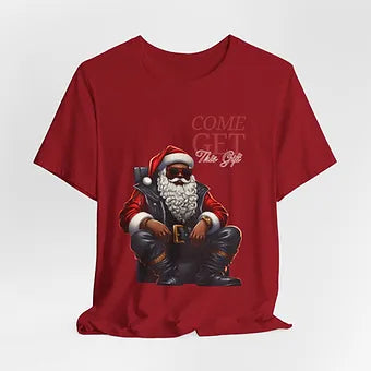 Santa Gift Unisex Jersey Short Sleeve Tee