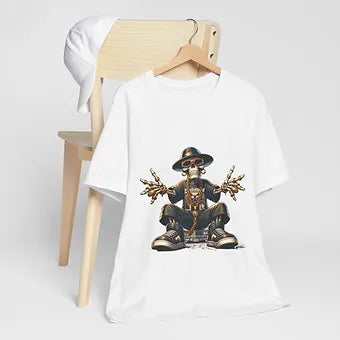 Alley Skeleton Unisex Jersey Short Sleeve Tee