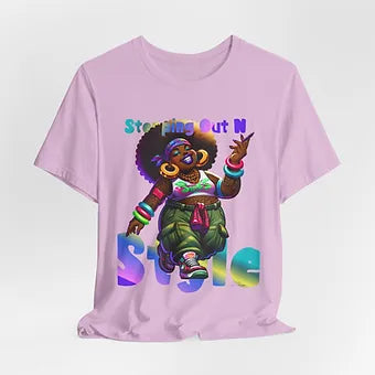 Stepping Out Unisex Jersey Short Sleeve Tee