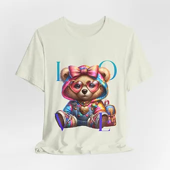 LOVE BEAR Unisex Jersey Short Sleeve Tee