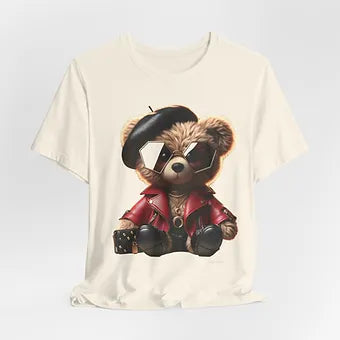 Professor Bear Artist Unisex Jersey Short Sleeve Tee