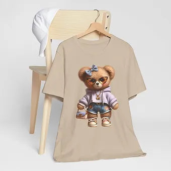 Bear Kimora Unisex Jersey Short Sleeve Tee