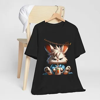 Grumpy Bunny Unisex Jersey Short Sleeve Tee